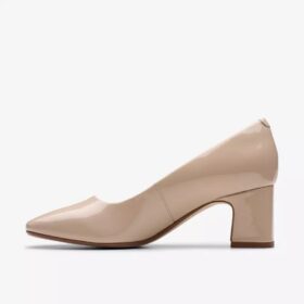 Fernie Court Sand lakleren schoenen voor dames, VS