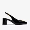Fernie Sling zwarte lakschoenen voor dames Fernie Sling zwarte lakschoenen voor dames