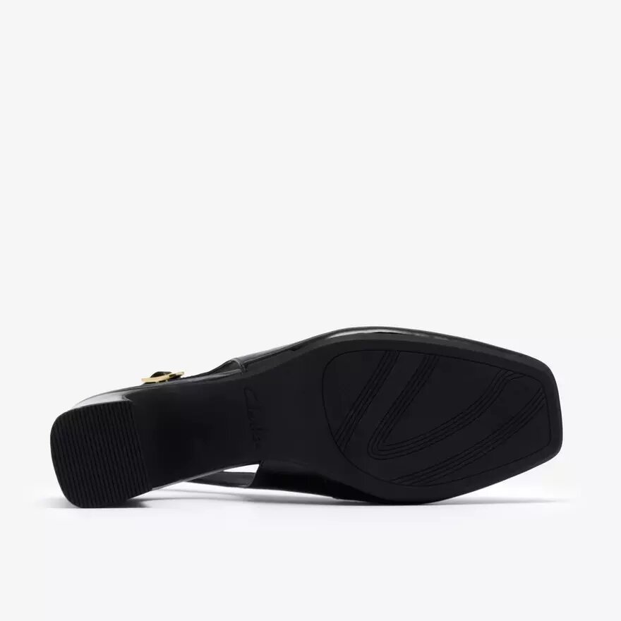 Fernie Sling zwarte lakschoenen voor dames Fernie Sling zwarte lakschoenen voor dames