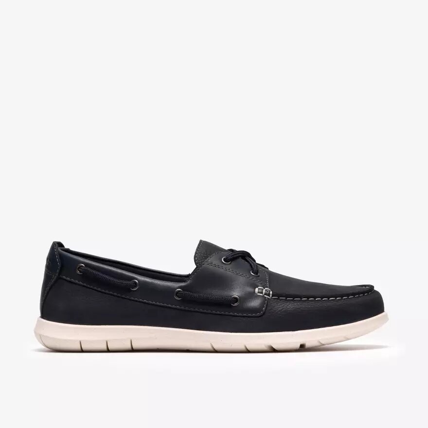 Flexway 2Eye marineblauwe nubuck-bootchoenen voor heren Flexway 2Eye marineblauwe nubuck-bootchoenen voor heren