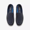 Flexway Step herenloafers van marineblauw suède, zomerse Slip-ons