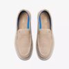 Flexway Step herenloafers van zandkleurig suède (Slip-ons) Flexway Step herenloafers van zandkleurig suède (Slip-ons)