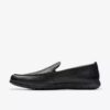 Flexway Step zwarte leren Loafers voor heren Flexway Step zwarte leren Loafers voor heren