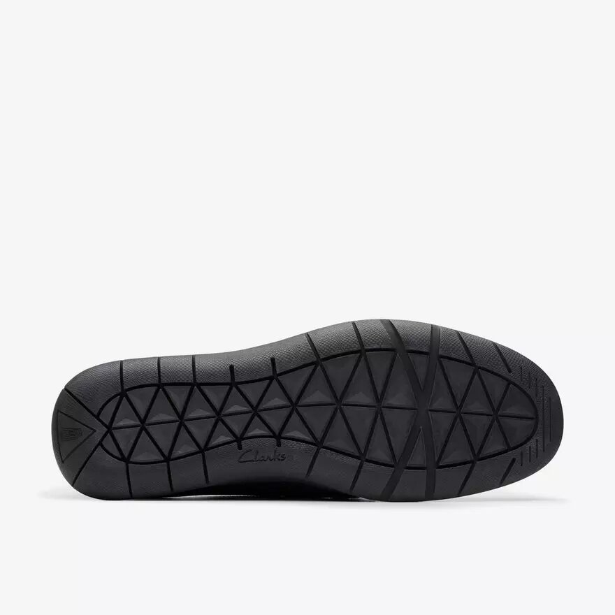Flexway Step zwarte leren Loafers voor heren Flexway Step zwarte leren Loafers voor heren