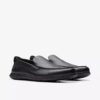 Flexway Step zwarte leren Loafers voor heren Flexway Step zwarte leren Loafers voor heren