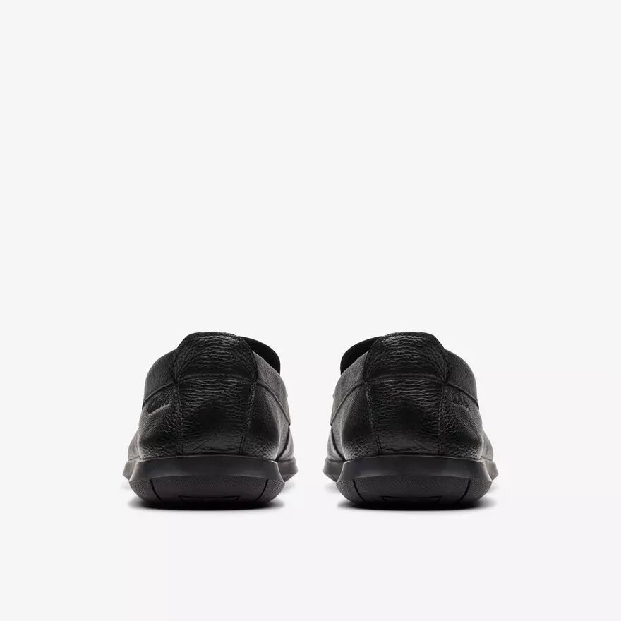 Flexway Step zwarte leren Loafers voor heren Flexway Step zwarte leren Loafers voor heren