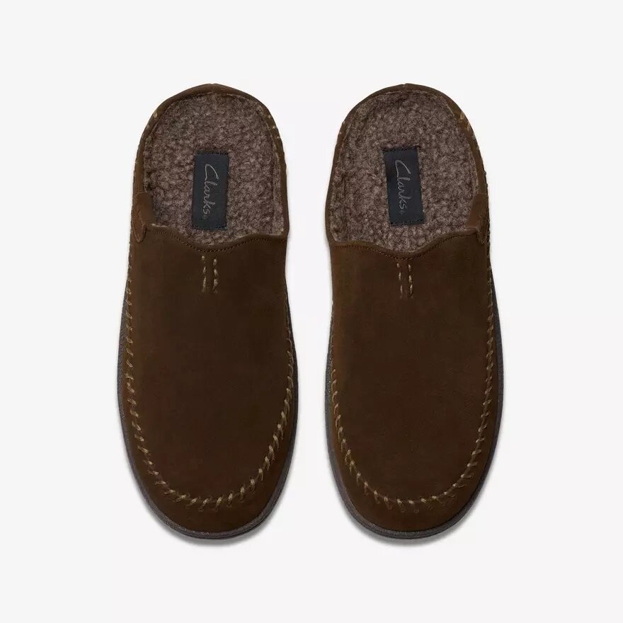 Frien Wall bruine Slippers voor heren Frien Wall bruine Slippers voor heren