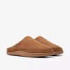 Frien Wall Tan slip-on slippers voor heren