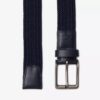 Gevlochten stoffen riem in marineblauw – Riemen voor heren Gevlochten stoffen riem in marineblauw – Riemen voor heren