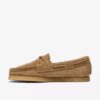 Godney Boat-bootchoenen voor dames van esdoornsuède Godney Boat-bootchoenen voor dames van esdoornsuède