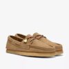 Godney Boat-bootchoenen voor dames van esdoornsuède Godney Boat-bootchoenen voor dames van esdoornsuède