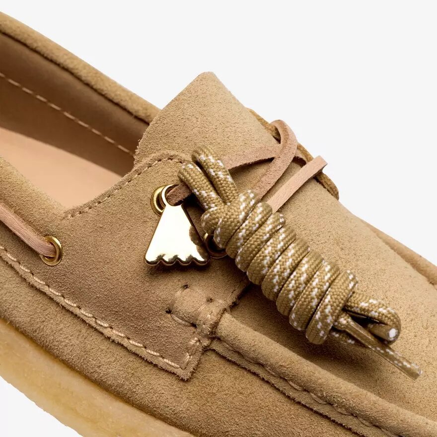 Godney Boat-bootchoenen voor dames van esdoornsuède Godney Boat-bootchoenen voor dames van esdoornsuède