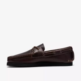 Godney Boat bruine leren bootchoenen voor heren