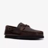 Godney Boat bruine leren bootchoenen voor heren