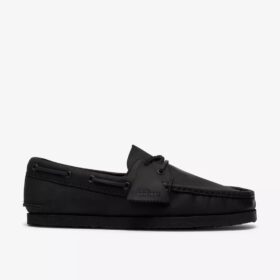 Godney Boat herenschoenen van zwart leer
