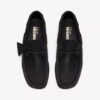Godney Boat herenschoenen van zwart leer Godney Boat herenschoenen van zwart leer