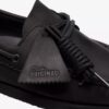 Godney Boat herenschoenen van zwart leer Godney Boat herenschoenen van zwart leer