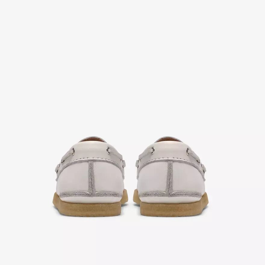 Godney Bootchoenen voor dames van wit generfd leer Godney Bootchoenen voor dames van wit generfd leer