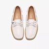 Godney Bootchoenen voor dames van wit generfd leer Godney Bootchoenen voor dames van wit generfd leer
