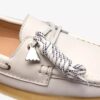 Godney Bootchoenen voor dames van wit generfd leer Godney Bootchoenen voor dames van wit generfd leer