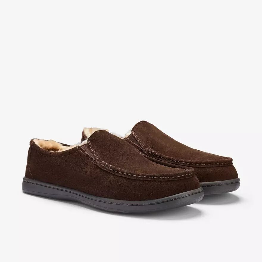 Gorstan Step bruine herenslippers Gorstan Step bruine herenslippers