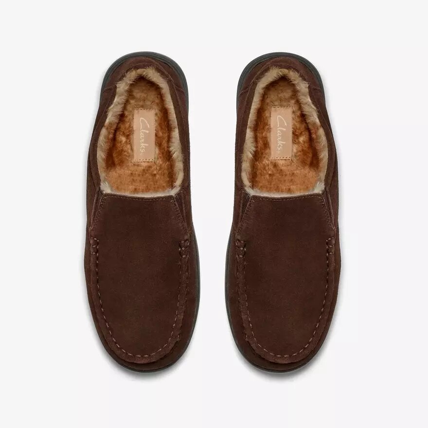 Gorstan Step bruine herenslippers Gorstan Step bruine herenslippers