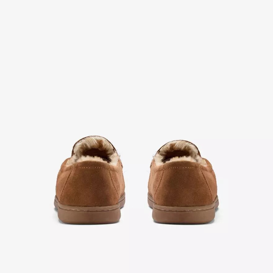 Gorstan Step cognackleurige herenslippers Gorstan Step cognackleurige herenslippers