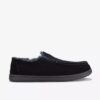 Gorstan Step zwarte Slippers voor heren Gorstan Step zwarte Slippers voor heren