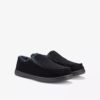 Gorstan Step zwarte Slippers voor heren Gorstan Step zwarte Slippers voor heren
