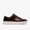 Goswell Tie bruine leren herensneakers Goswell Tie bruine leren herensneakers
