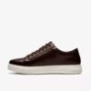 Goswell Tie bruine leren herensneakers Goswell Tie bruine leren herensneakers