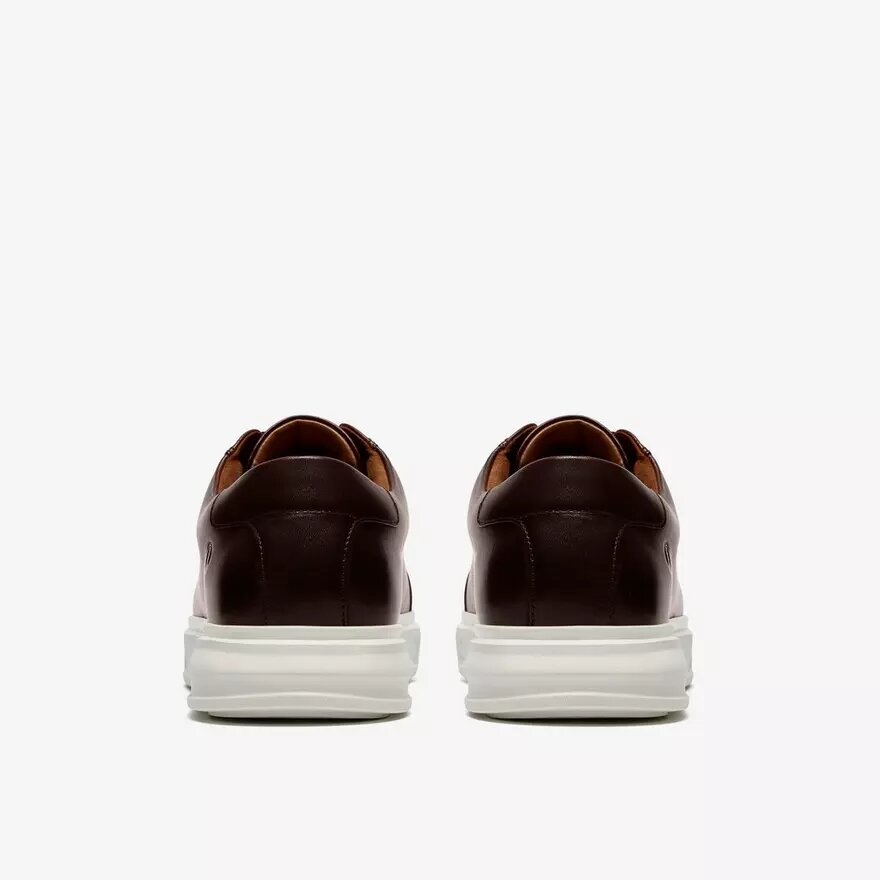 Goswell Tie bruine leren herensneakers Goswell Tie bruine leren herensneakers