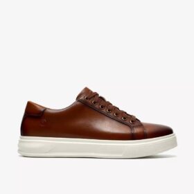 goswell tie herensneakers van bruin leer 1 280x280 - Goswell Tie herensneakers van bruin leer