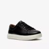 Goswell Tie zwarte leren herensneaker Goswell Tie zwarte leren herensneaker