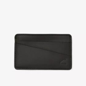 Heren Buff Waxy kaarthouderportemonnee Zwart VS