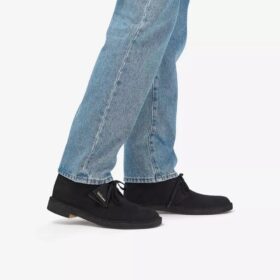 Heren Desert Boot Zwarte suède Desert boots VS