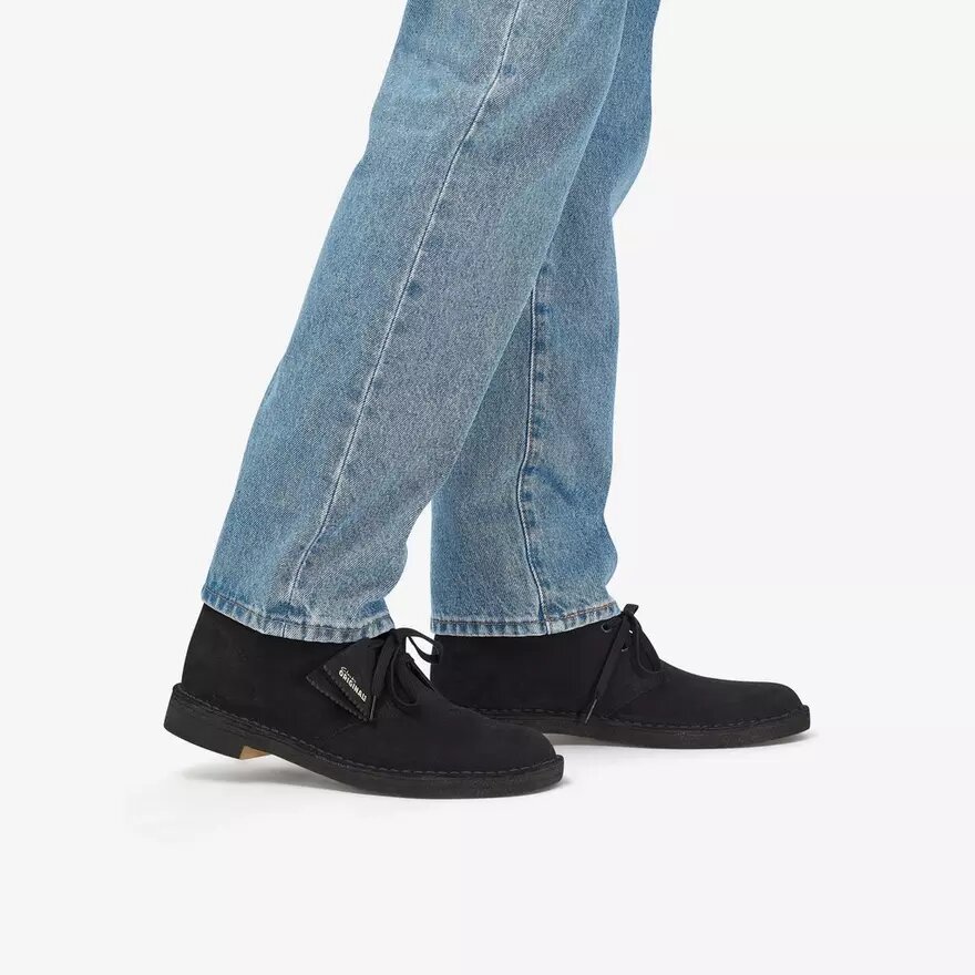 Heren Desert Boot Zwarte suède Desert boots VS Heren Desert Boot Zwarte suède Desert boots VS
