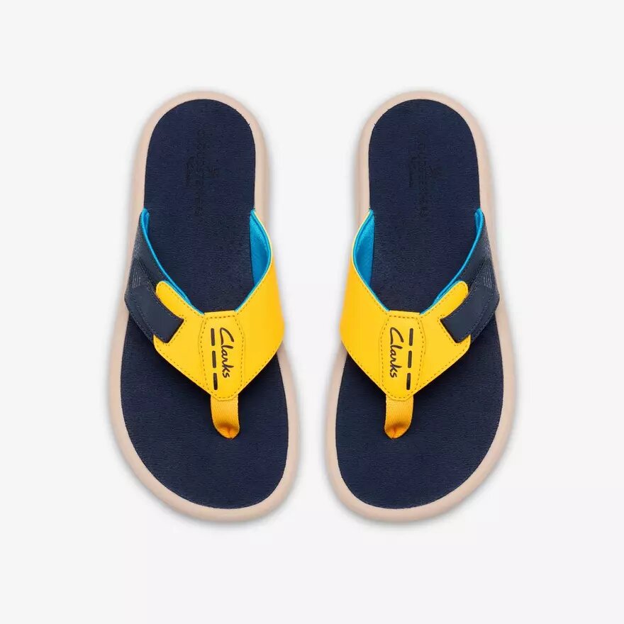 Heren M Breeze gele combinatie Flip-flops Heren M Breeze gele combinatie Flip-flops