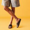Heren Torford Cross bruine leren platte sandalen Heren Torford Cross bruine leren platte sandalen