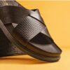 Heren Torford Cross bruine leren platte sandalen Heren Torford Cross bruine leren platte sandalen