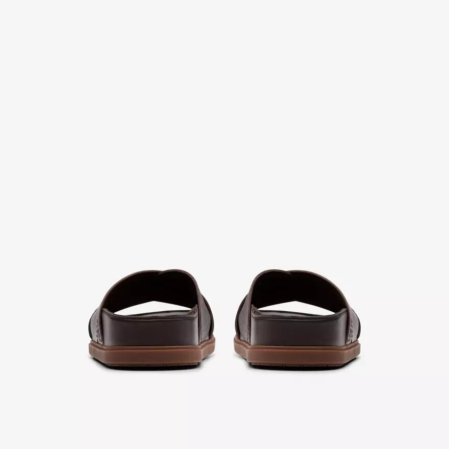 Heren Torford Cross bruine leren platte sandalen Heren Torford Cross bruine leren platte sandalen