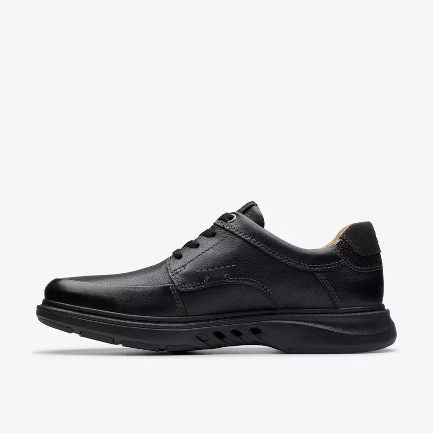 Heren Un Briley Lace zwarte leren Oxfords | clarks Heren Un Briley Lace zwarte leren Oxfords | clarks