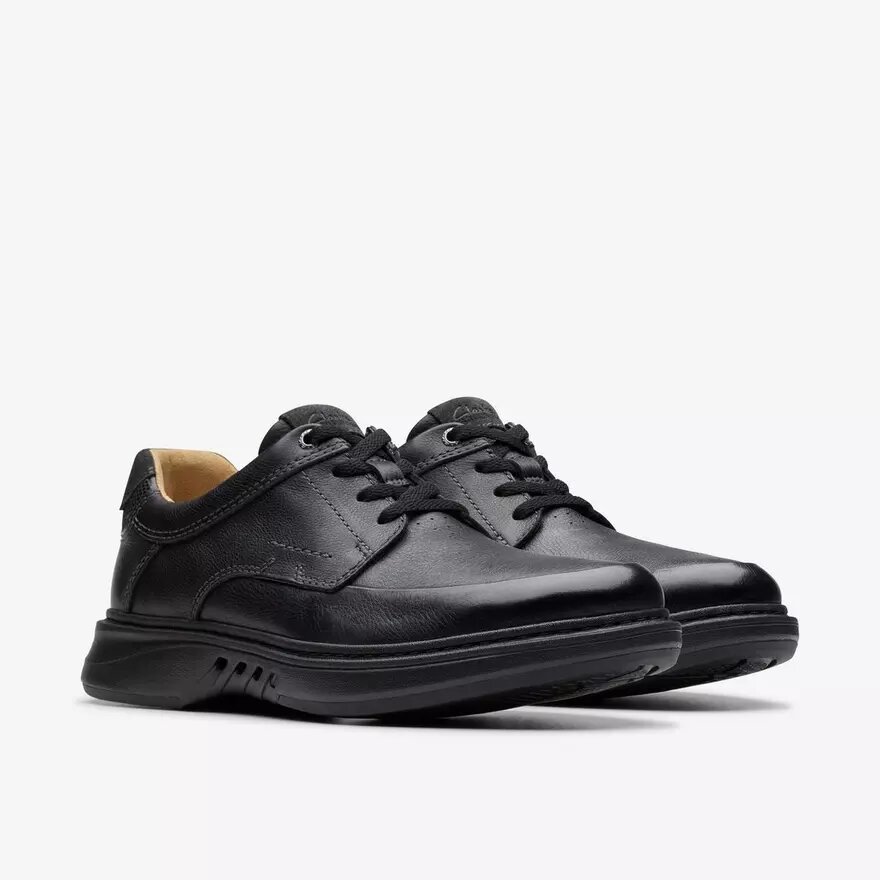 Heren Un Briley Lace zwarte leren Oxfords | clarks Heren Un Briley Lace zwarte leren Oxfords | clarks