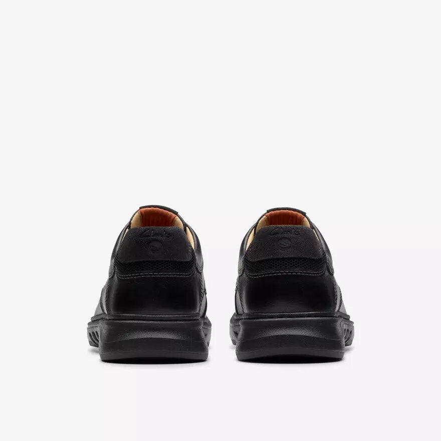 Heren Un Briley Lace zwarte leren Oxfords | clarks Heren Un Briley Lace zwarte leren Oxfords | clarks