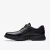 Heren Un Briley Pace zwarte leren Oxfords | clarks Heren Un Briley Pace zwarte leren Oxfords | clarks