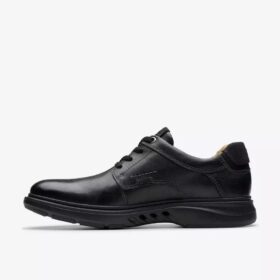 Heren Un Briley Pace zwarte leren Oxfords | clarks