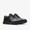 Heren Un Briley Pace zwarte leren Oxfords | clarks Heren Un Briley Pace zwarte leren Oxfords | clarks