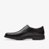 Heren Un Kendric Go zwarte leren Loafers | Clark’s