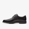 Heren Un Kendric Way zwarte leren Oxfords | clarks