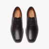 Heren Un Kendric Way zwarte leren Oxfords | clarks
